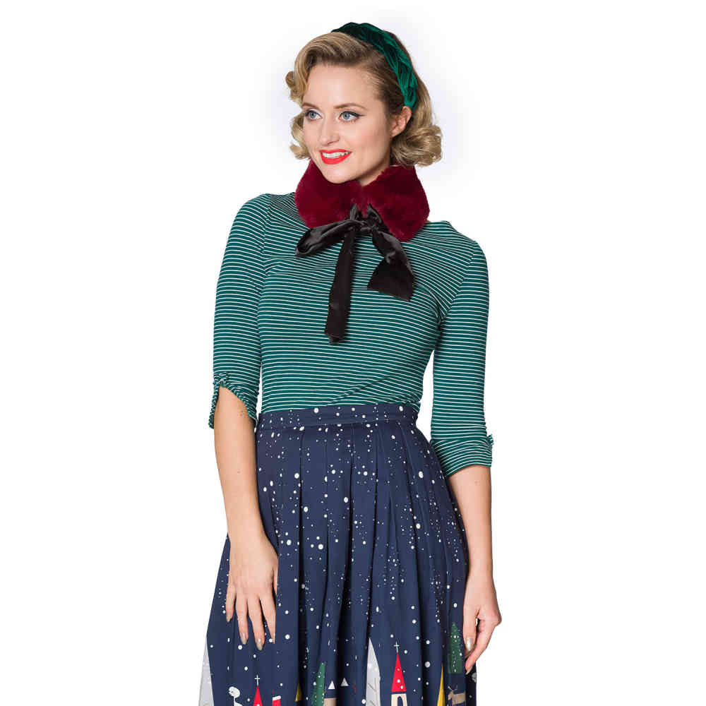 Dancing Days - NATASHA Scarf - Burgundy